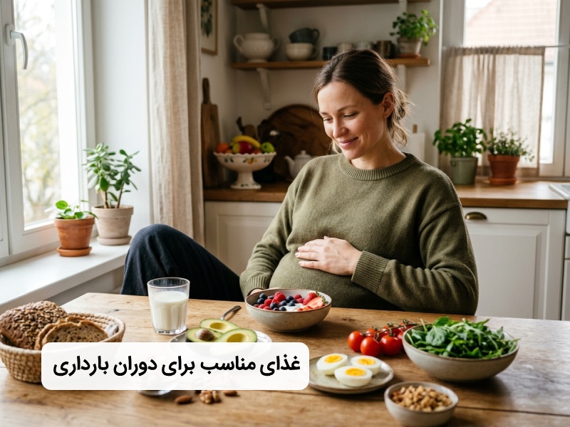 مواد غذایی مناسب در دوران بارداری مواد غذایی مناسب در دوران بارداری