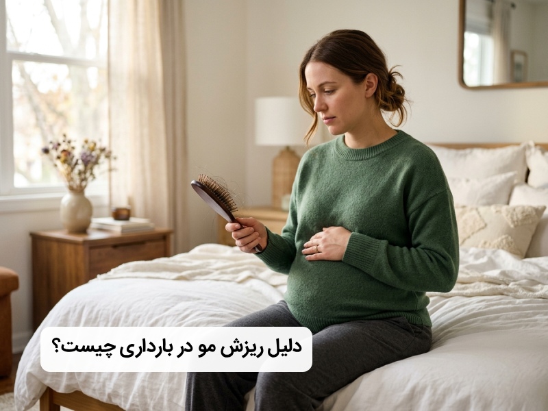 علت ریزش مو در بارداری چیست؟ علت ریزش مو در بارداری چیست؟