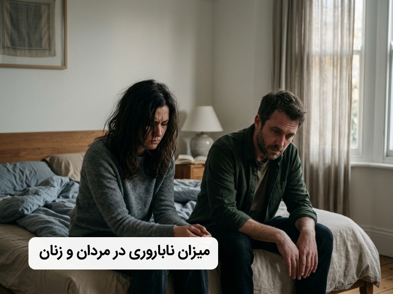 ناباروری در مردان بیشتر است یا زنان؟